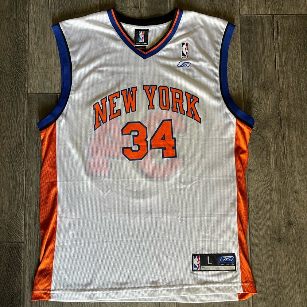 •Vintage• REEBOK New York Knicks “Eddy Curry” jersey